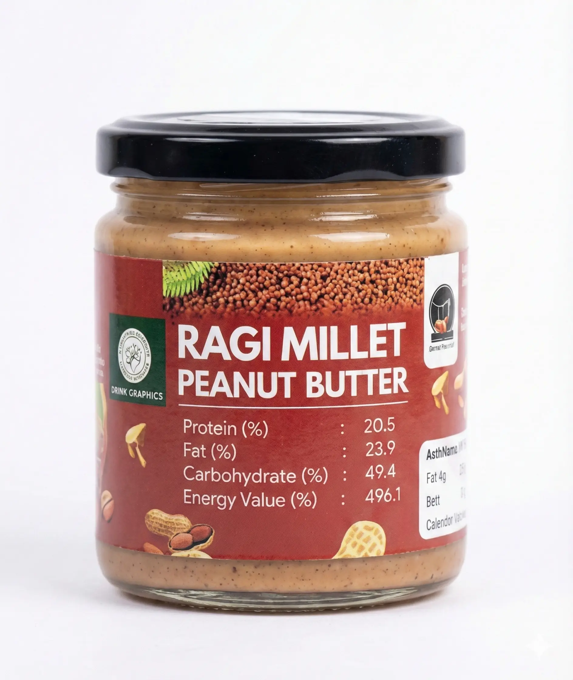 Ragi Millet Peanut Butter 200g