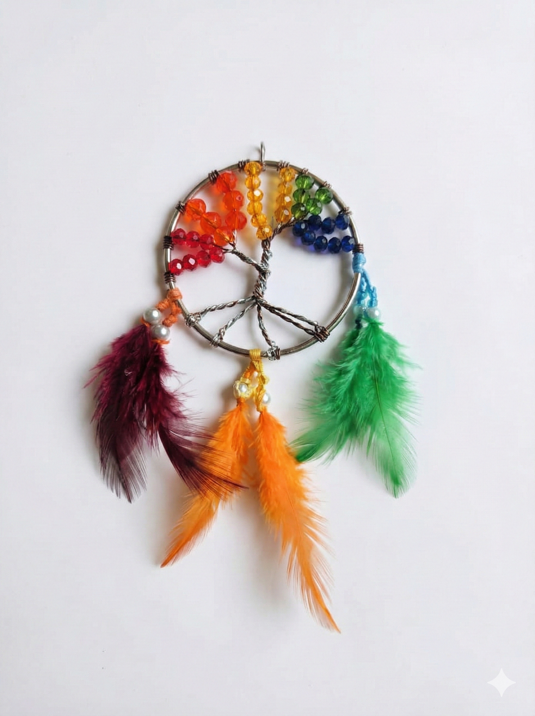Handmade Colorful Keyring