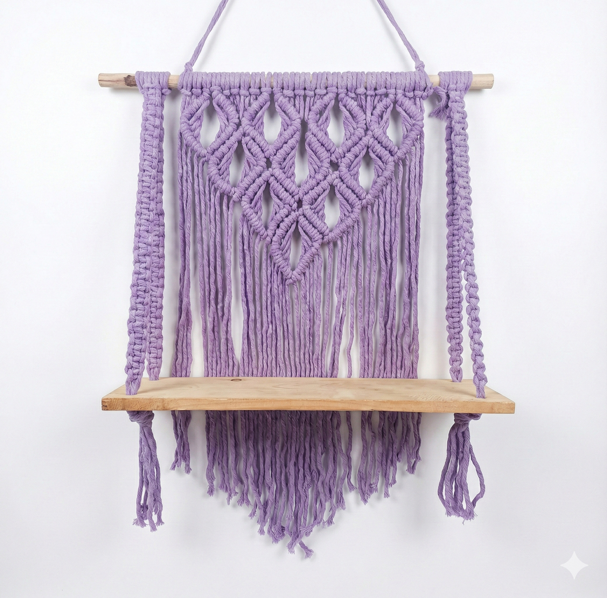 Handmade Wooden Self Holder