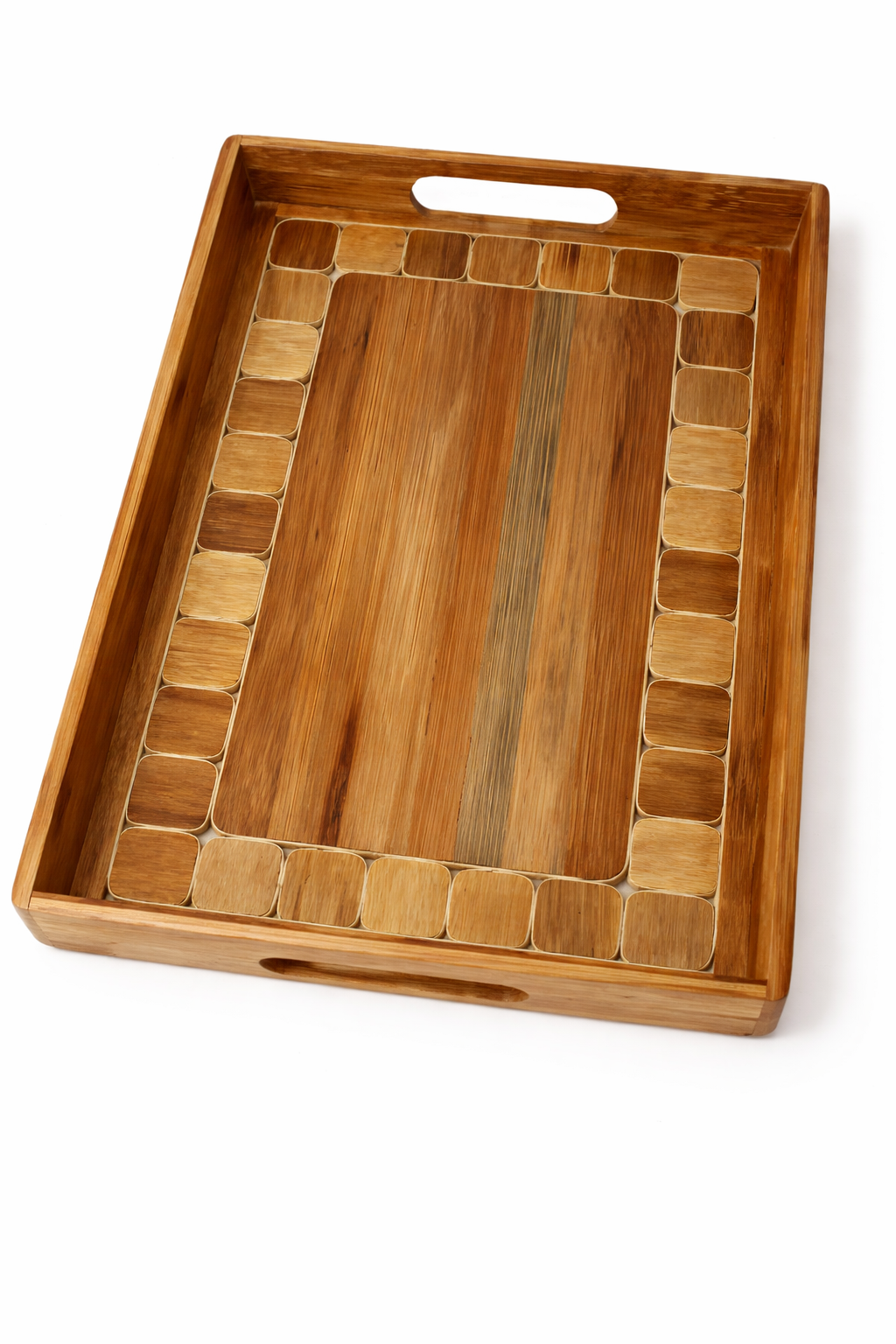 Bamboo Tray Medium (Solid Gloss Finish)
