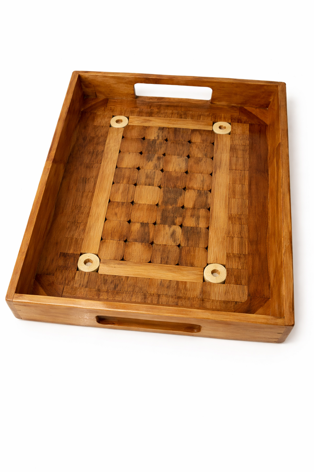 Bamboo Tray Curved Solid (4 F Round)